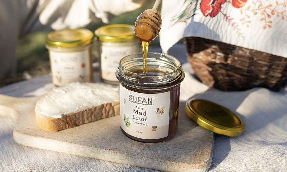 Miód spadziowy leśny