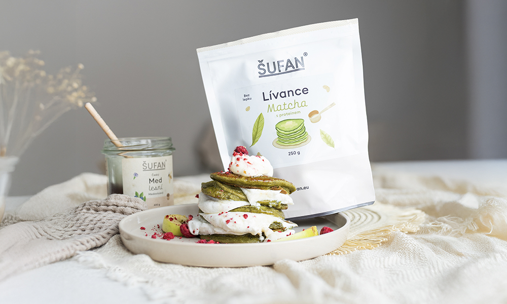 Racuchy Matcha z białkiem